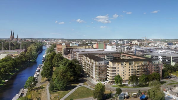 Översiktsbild bostadsföreningen