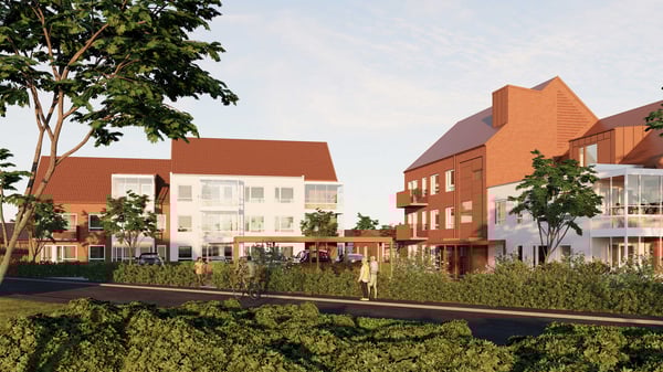 4:a med två balkonger - seniorbostad