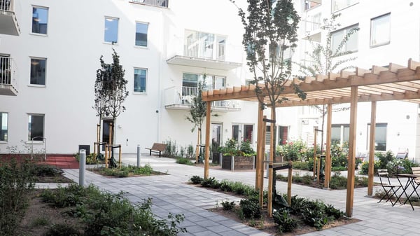 Brf Oceankajen innergård