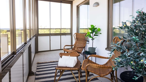 2:a med stor balkong