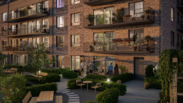 4:a med två uteplatser