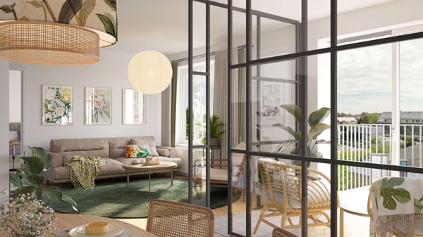 4:a med härlig vinterträdgård - seniorbostad