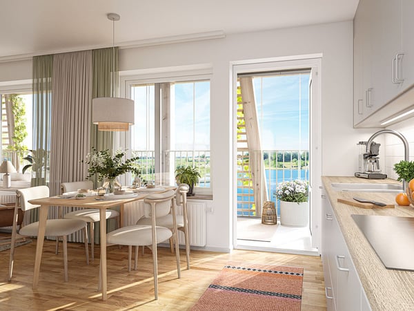 3:a högt upp i huset