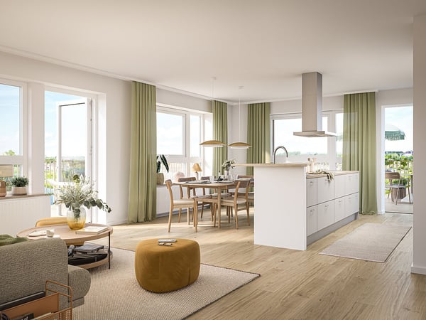 Stor 4:a högst upp i huset