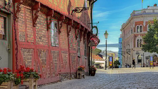 Korsvirkeshus i Ystad