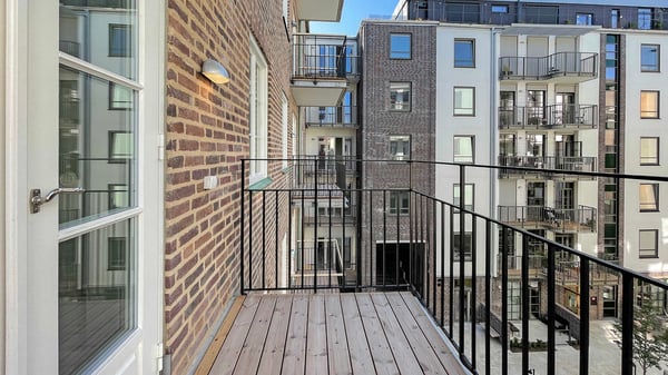 NEO Brf Davidshall balkong