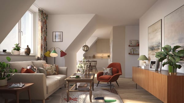 3:a med kök i vinkel - seniorbostad