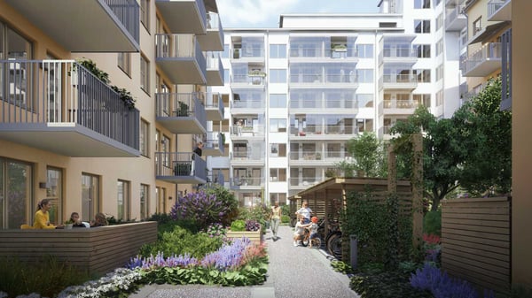 3:a med uteplats