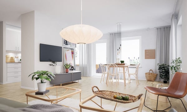 5:a högst upp med två balkonger