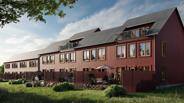 Rymligt radhus med flexibel planlösning