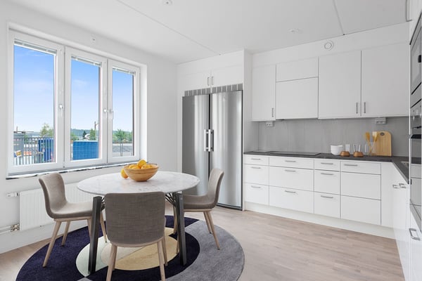 3:a med balkong mot gården - seniorbostad