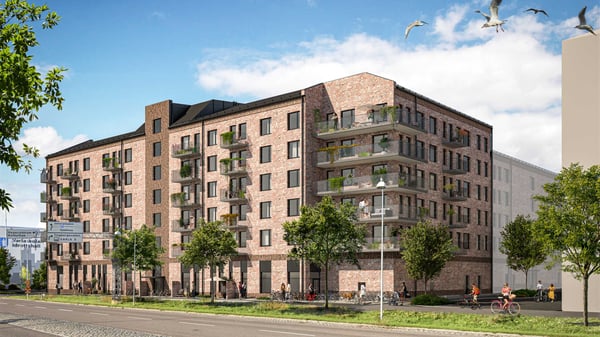 3:a med uteplats mot gården