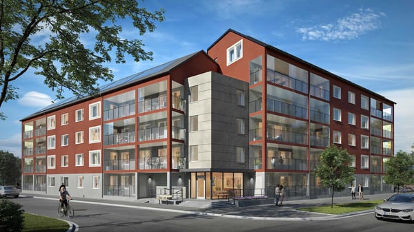 3:a med separat kök - seniorbostad