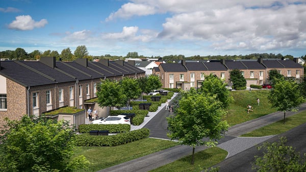 Rymligt gavelradhus