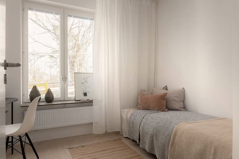 Sovrum i lägenhet 311