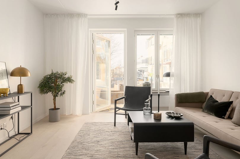 Vardagsrum i lägenhet 311