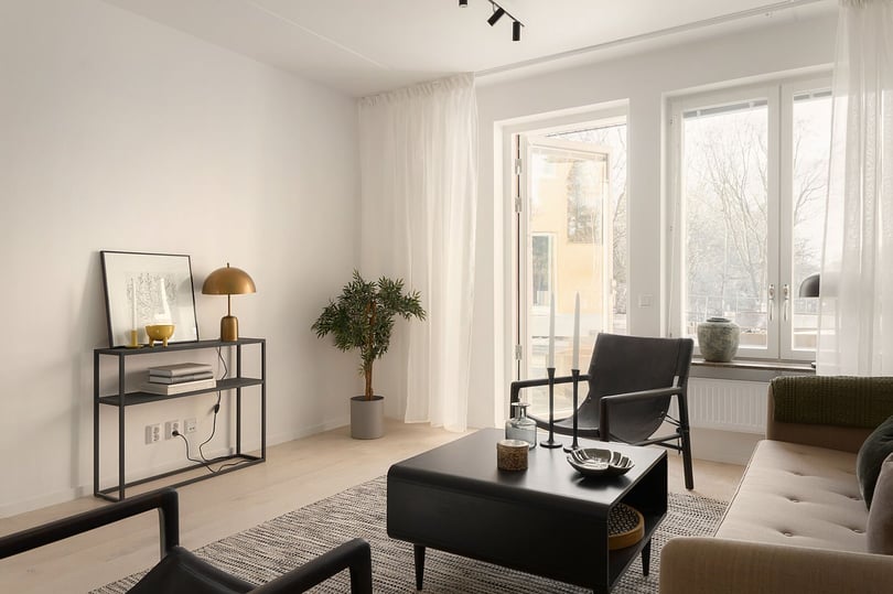 Vardagsrum i lägenhet 311