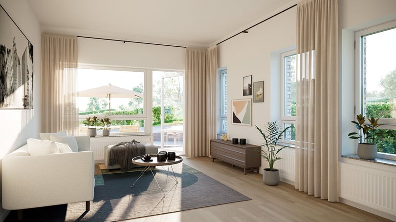 Två rum och kök 54 kvm vardagsrum