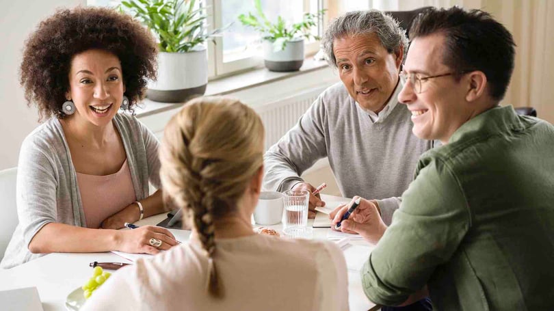 Styrelsemöte i bostadsrättsförening