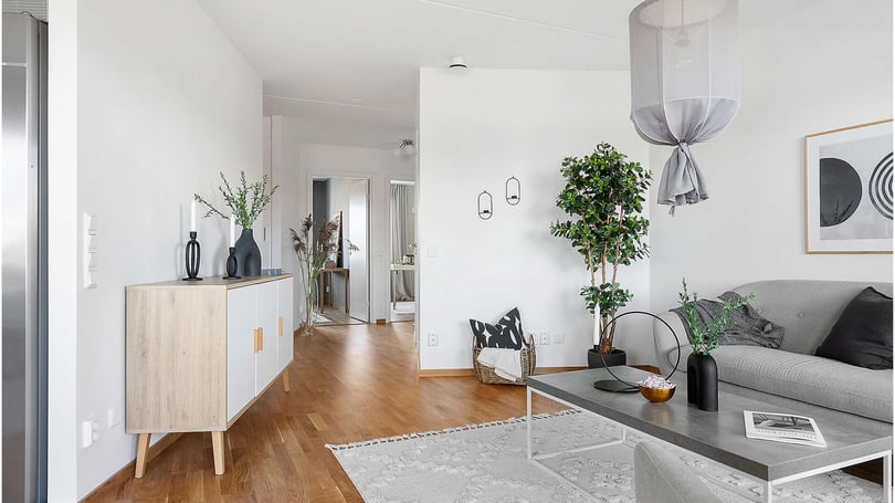 Vardagsrum Brf Korseberg Fjärd