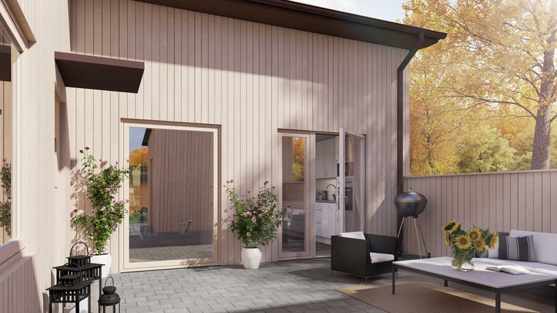 Innergård Brf Honugslunden