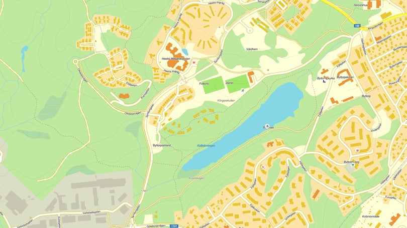 Karta placering Brf Sjöklinten