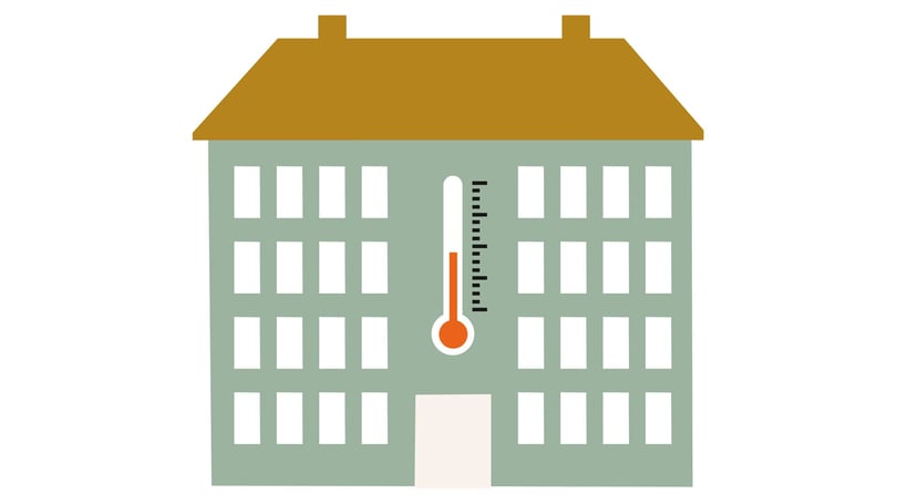 Illustration inomhustemperatur