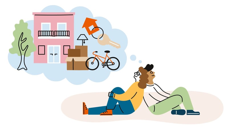 Husdrömmar, illustration