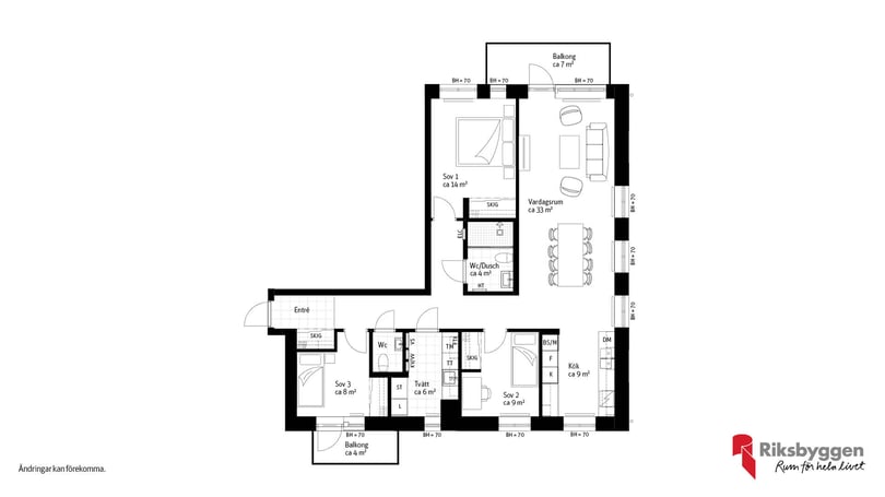 Planlösning
