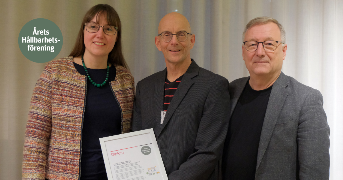 Brf Skellefteåhus 12 vinnare av Årets hållbarhetsförening 2025