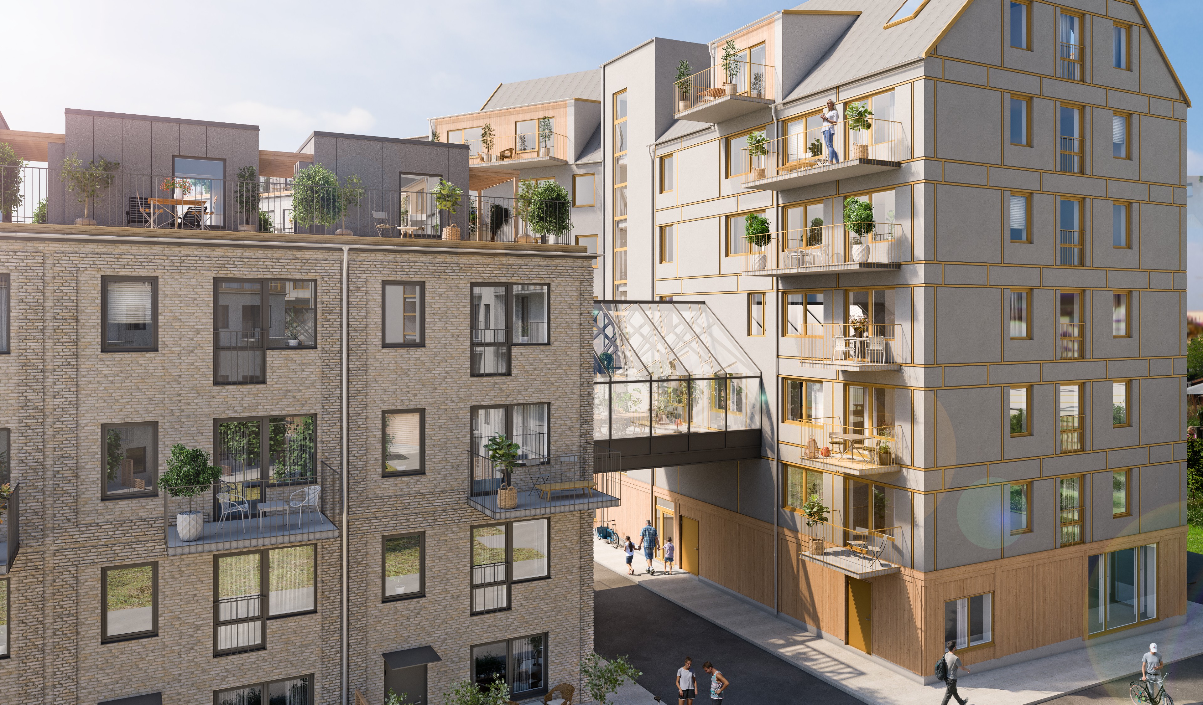 Sälj- och byggstart för 47 lägenheter i Riksbyggens Brf Nära i Hyllie, Malmö