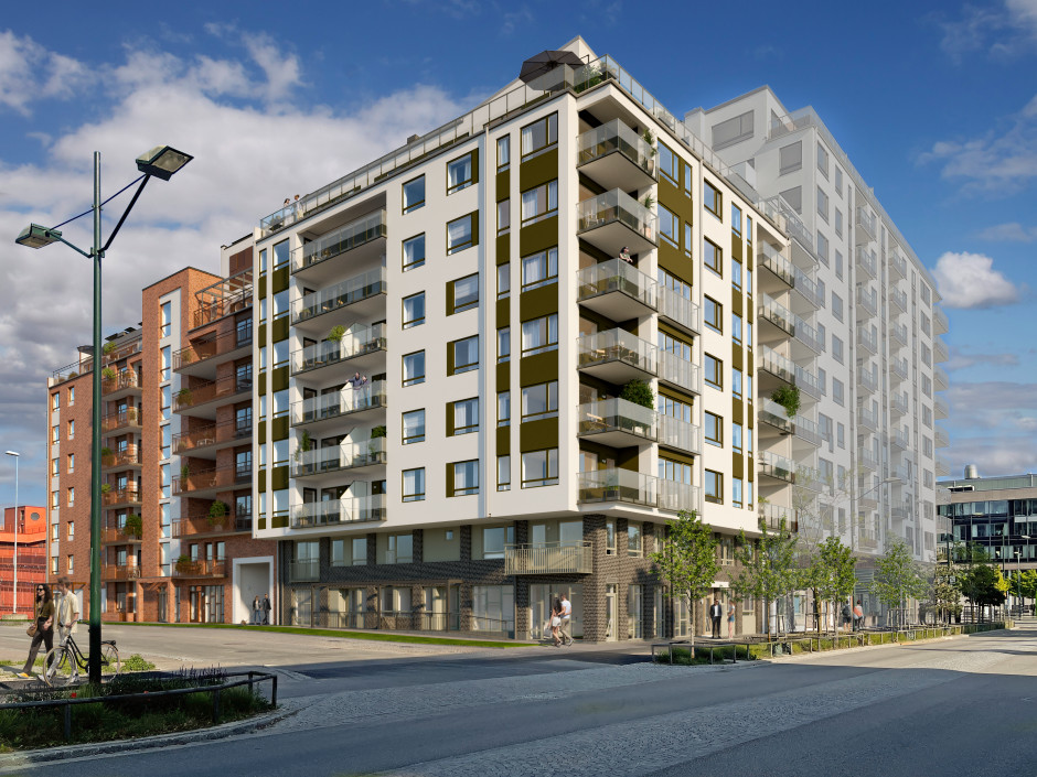 Bygglov för Riksbyggens Brf Nova i Västra Hamnen, Malmö
