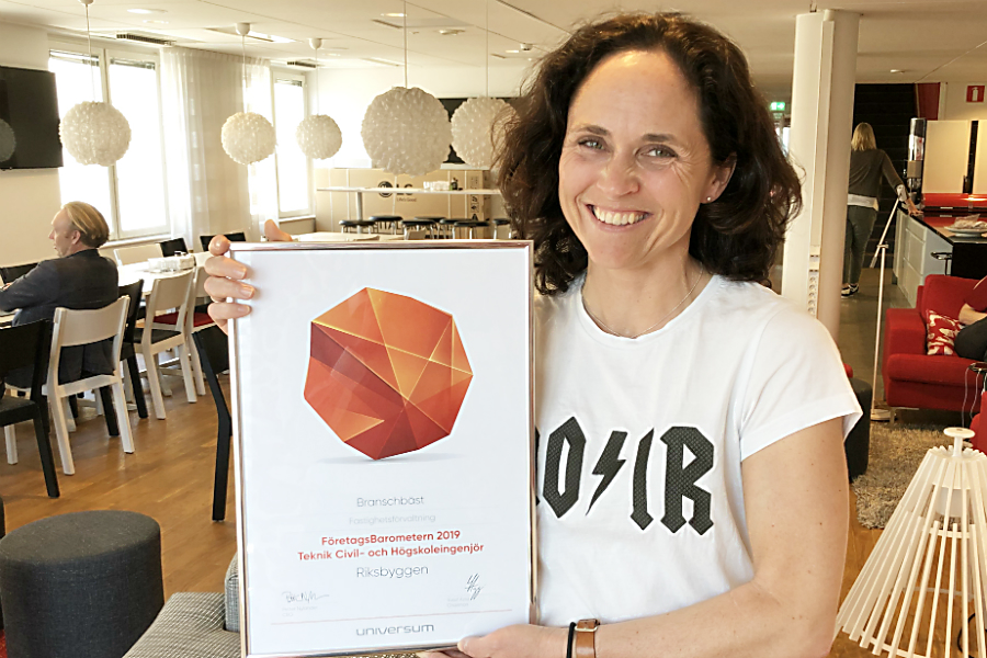 Riksbyggen branschbäst bland högskole- och civilingenjörer