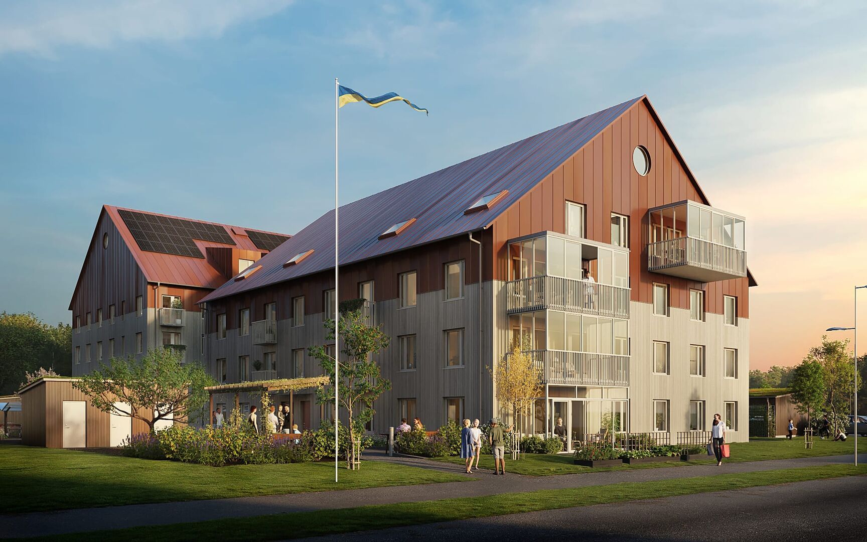 Grönt ljus för byggstart av Brf Sommarskogen i Karlstad