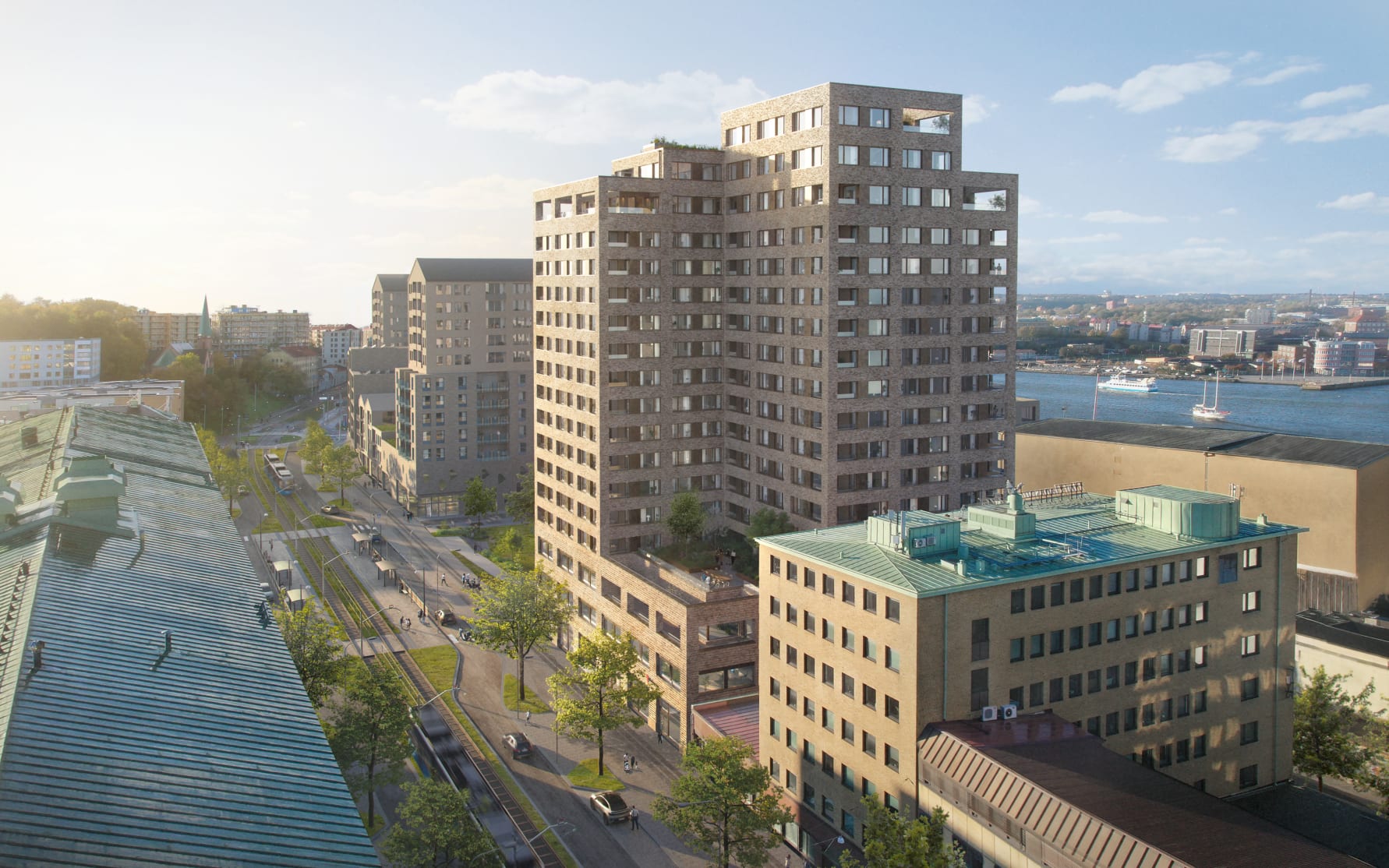 Pressinbjudan - första spadtaget för stort samarbetsprojekt på Masthuggskajen i Göteborg 10 april