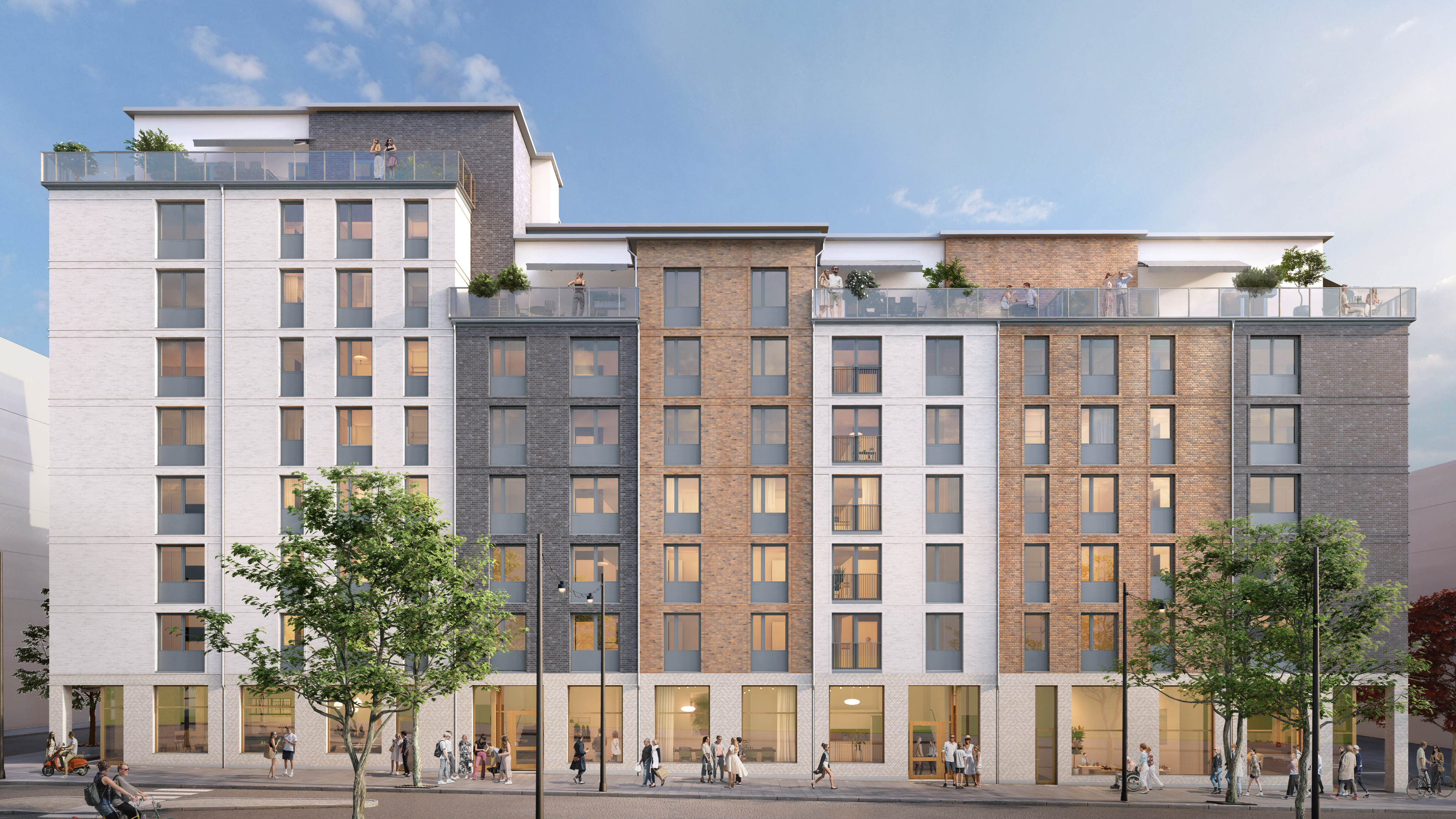 Riksbyggen planerar för 163 nya bostäder i Täby Park