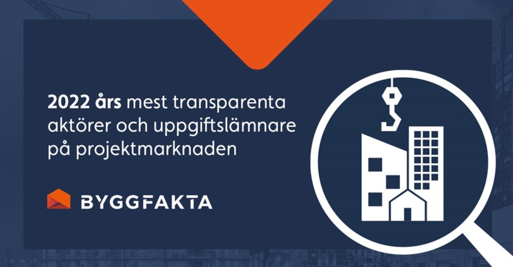 Riksbyggen på första plats när Byggfakta listar ”mest frekventa uppgiftslämnaren” bland bostadsutvecklare och fastighetsförvaltare