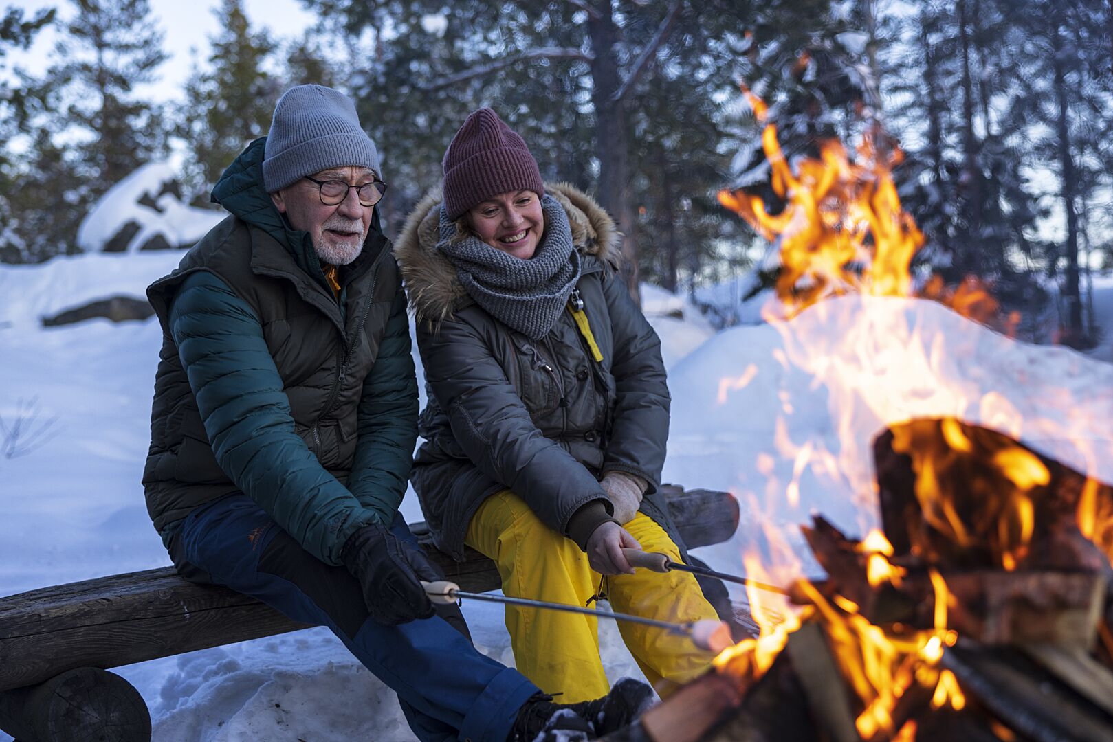 Grilla ute vinter