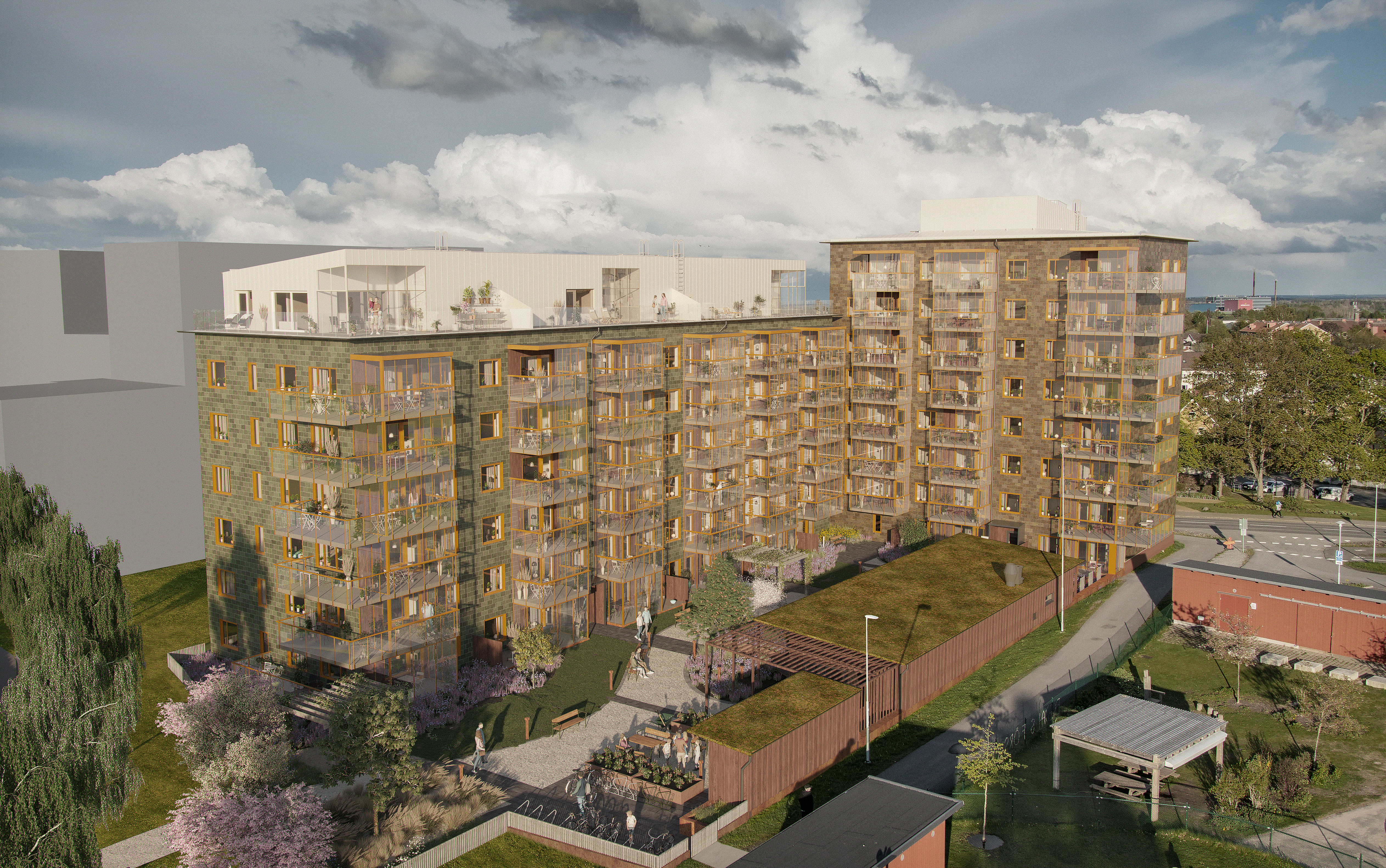 Säljstart för Riksbyggens seniorbostäder i Bonum Brf Boulogner, Skövde