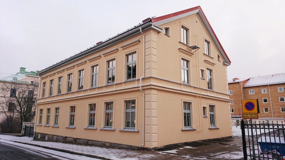 1800-talshuset fick ny fasad och nya fönster