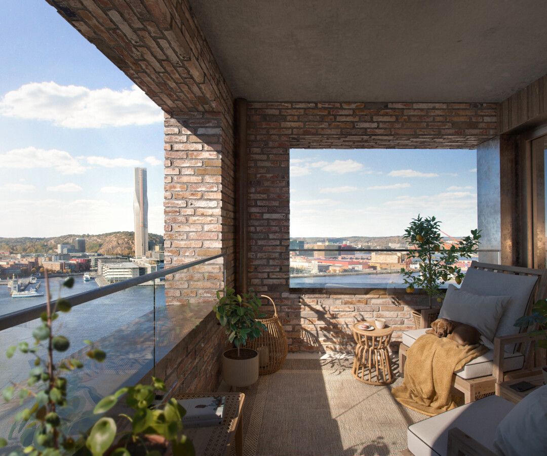 Takoasen lockar – Riksbyggens första Roof Garden-lägenheten såld i Brf New York