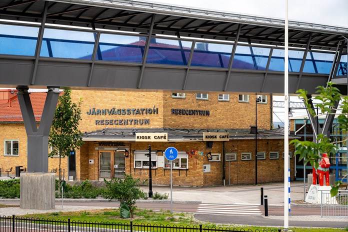 Järnvägsstationen Ludvika