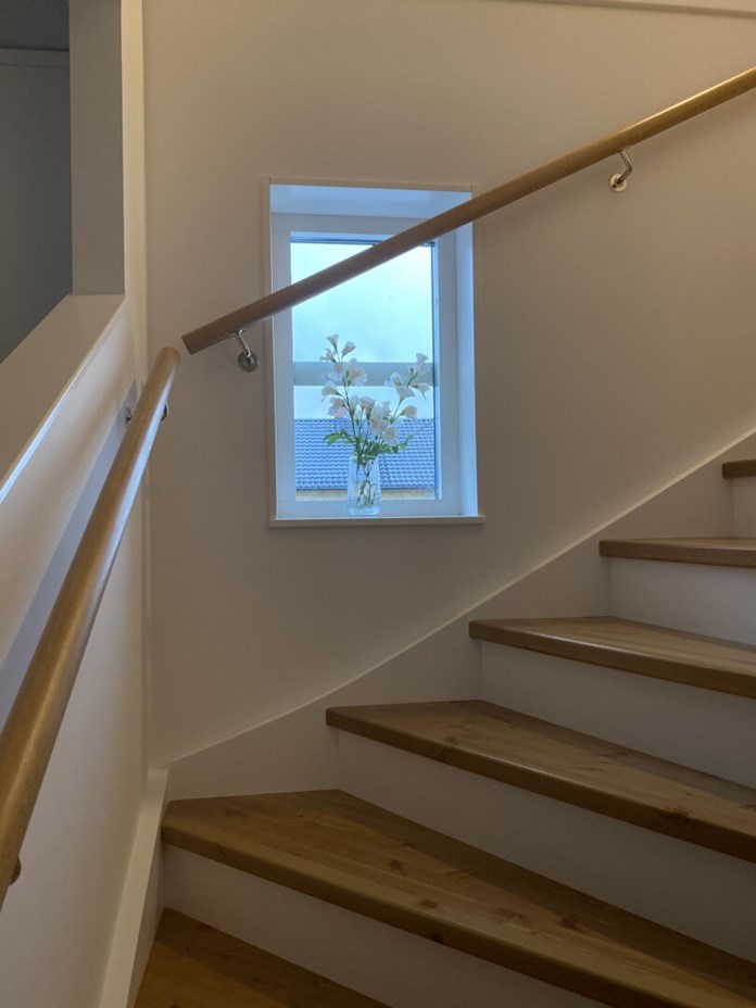 Trappa i gavelhus