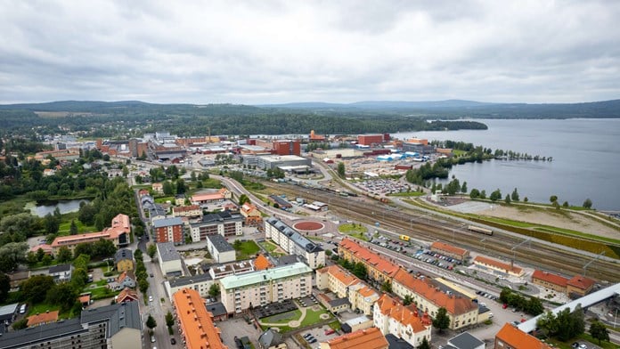 Vy över Ludvika