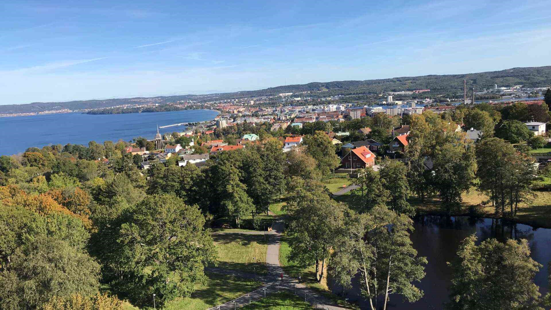 Vy över Jönköping