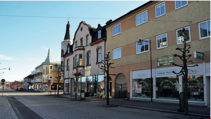 Kvarteret Ärlan i Nässjö, stadsbild