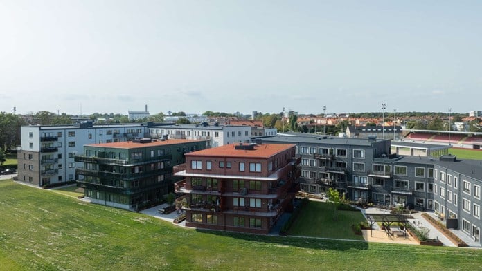Husen i Brf Fredriks Udde