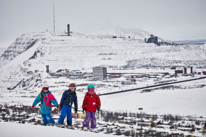 Kiruna - skidåkning