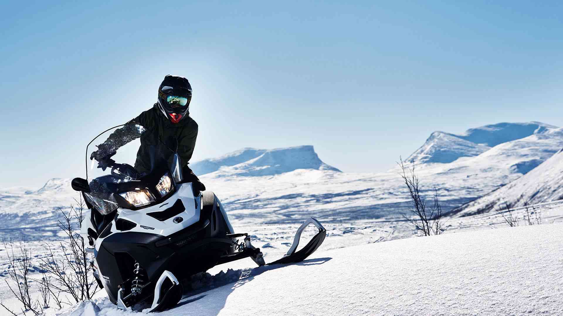 Skotertur i fjällen