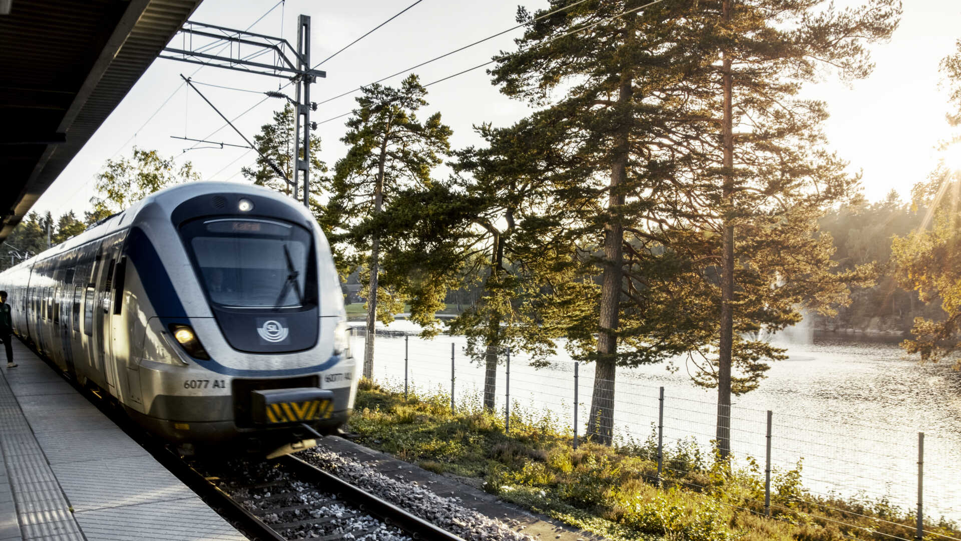 Pendeltågsstation Handen